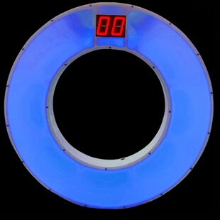 空心杯足球无人机30CM训练球门红外感应电子球门足球无人机训练门