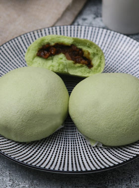 广式松皮黑椒牛肉包子速冻半成品