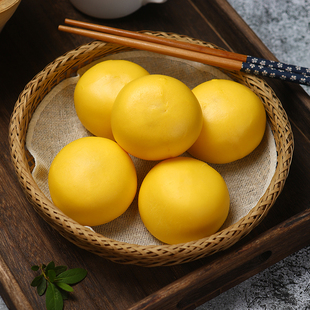 包子405g装 蛋黄流沙包早餐速食广式 早茶速冻食品奶黄包半成品港式