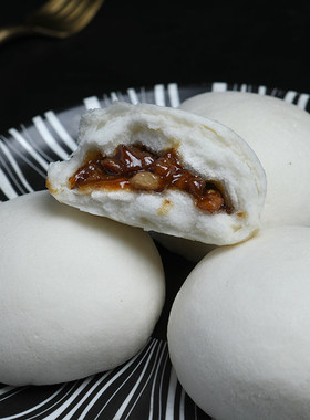早餐动物奶柔冻包子粤食福