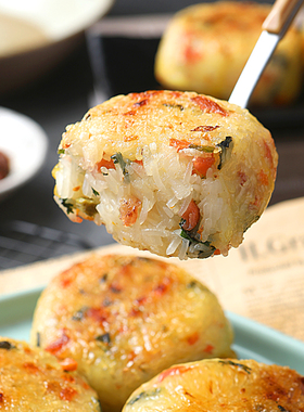 丁三记糯米包茶楼点心广式早茶早餐半成品冷冻半成品米饭包子6个