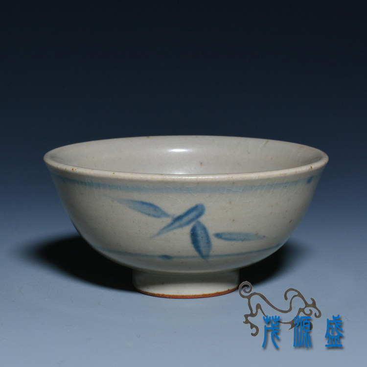 【茂源盛】台湾张书曜 中式复古风 纯手工青花 陶瓷手绘 茶杯65ml