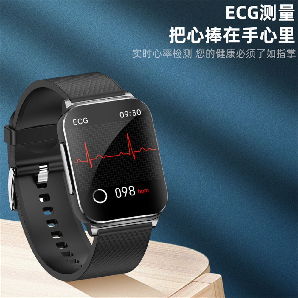 跨境新款EP03智能蓝牙手表体温心率监测血压监测爆款手环