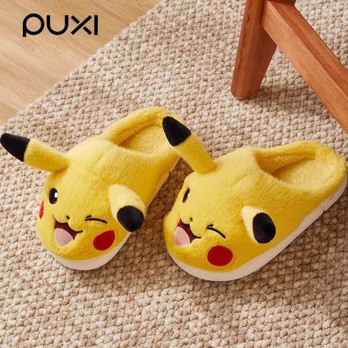 朴西卡通可爱儿童棉拖