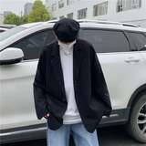 休闲西装外套男韩版宽松秋季男装小西服套装炸街dk制服XZ332-P50，男装西服，星座308B-1