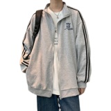开衫卫衣男潮牌ins运动外套韩版潮流秋季情侣上衣服JK02007-P45，男装卫衣，星座308B-1