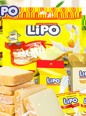 lipo面包干早餐饼干网红办公室吃货解馋小零食休闲食品小吃