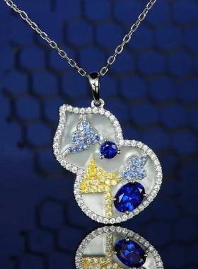 中国风虚竹傲梅幽兰彩宝女贝母