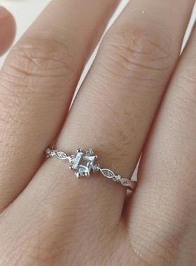 臻荣wish热卖新款小清新优雅戒指