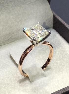 臻荣wish爆款镶嵌八心八箭方钻