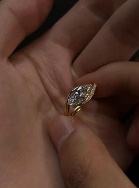 高级感天使之眼戒指轻奢百搭日常