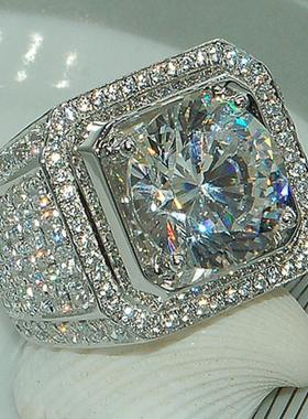 wish热卖欧美时尚戒指新款霸气