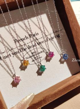 时尚轻奢八角千禧玫瑰切经典六爪