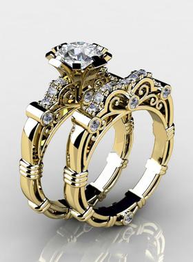 臻荣wish热卖新款镀18k黄金