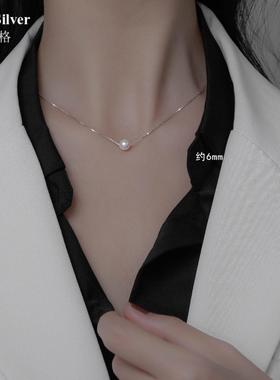 新款镀s925银合成淡水珍珠盒子