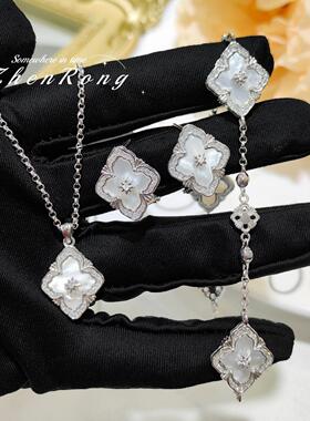 意大利复古宫廷风布拉提灰贝母