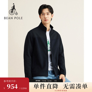 厅局风慵懒随性休闲立领夹克外套 BEANPOLE滨波25秋冬男士 新品