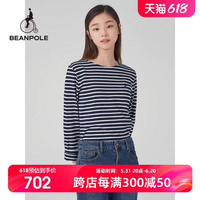 长袖休闲百搭beanpole