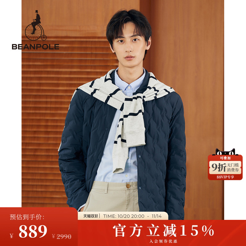 BEANPOLE男士保暖90%鹅绒羽绒服