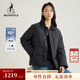 90%鹅绒BEANPOLE滨波 女轻量小个子圆领简约时尚 气质风羽绒服外套