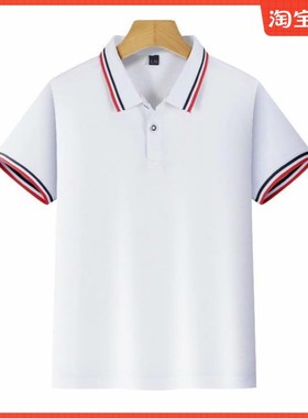 白色t恤女童定制带领小学生班服