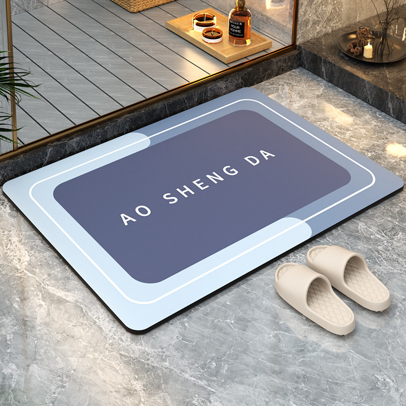 地垫轻奢硅藻泥风格吸水防滑垫浴室厨房门口地垫入户门垫耐磨脚垫,个性定制/设计服务/DIY,地毯/地垫定制,淘宝优惠券,粉丝福利购,淘宝优惠卷