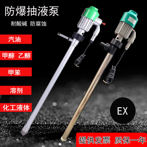防爆220v手提式不锈钢化工加油机