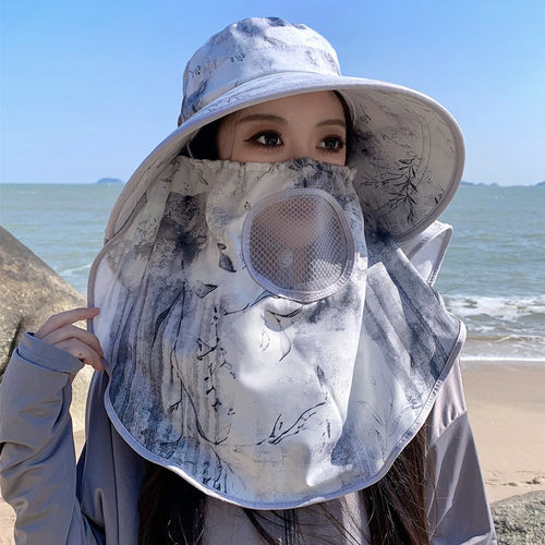 春季新款大檐防晒帽户外出行帽