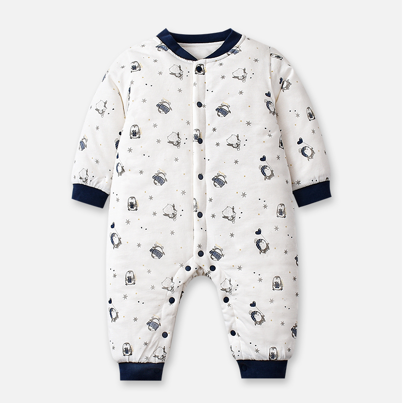 好孩子连体衣连身衣加厚夹棉保暖