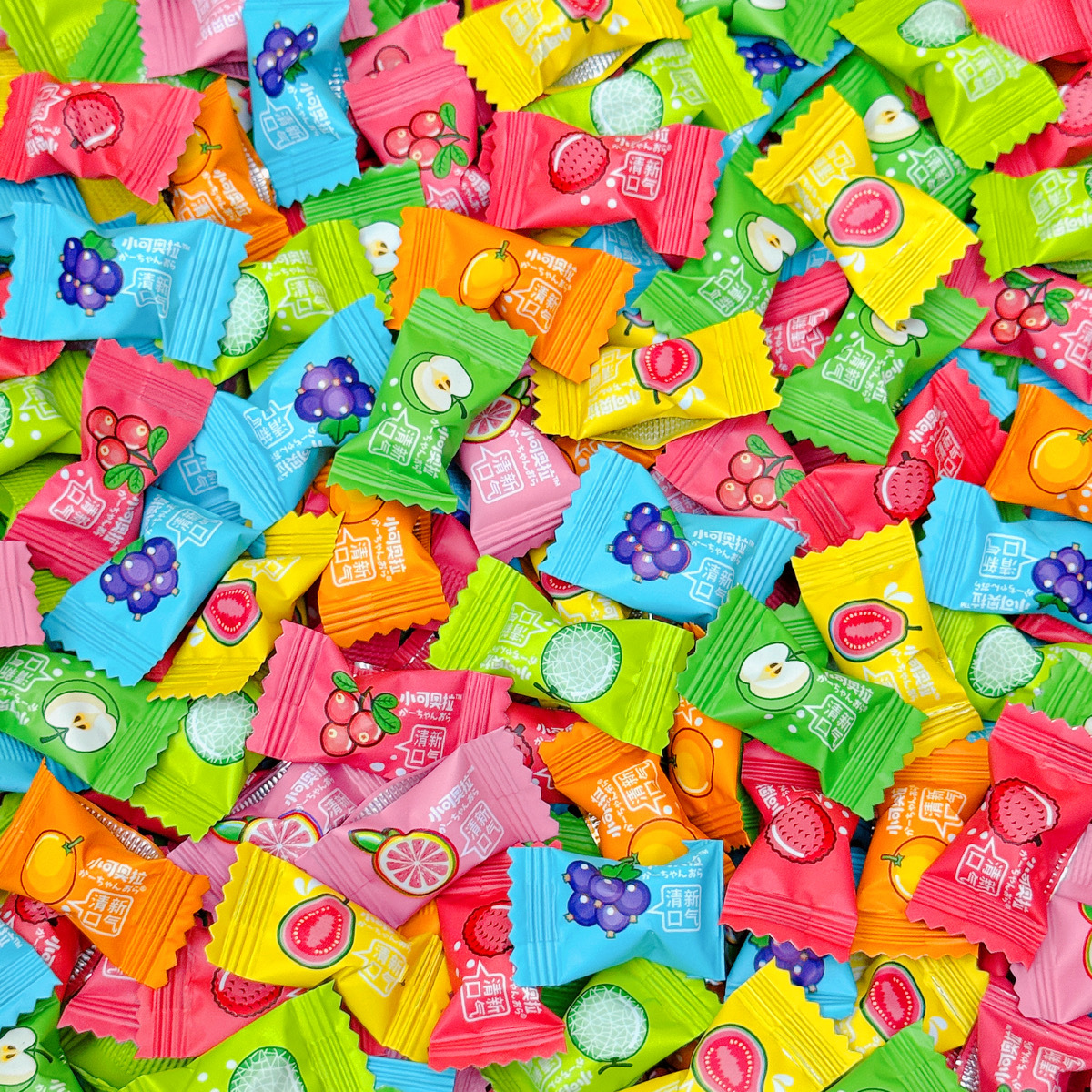 维c含片小可奥拉无糖薄荷味糖果