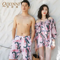 Qi Xinni chia áo tắm nữ INS gợi cảm áo tắm ba mảnh che bụng người yêu bãi biển CY0620 - Vài đồ bơi 	đồ đi biển cho cặp đôi