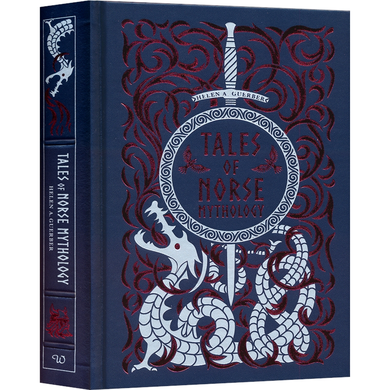 Tales Of Norse Mythology 北欧神话传说 皮革封面 精装 青少年课外章节读物 英文原版进口图书