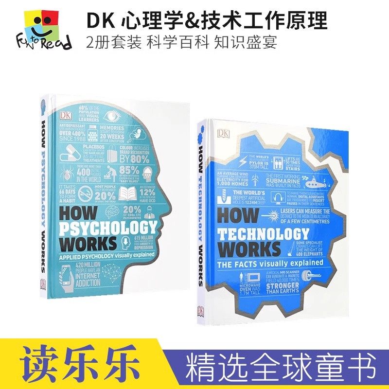 DK百科心理学读物英文原版图片
