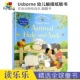 Animals And 幼儿触摸纸板书 农场动物找找乐 Hide Seek Usborne Sam 进口儿童图书 Farmyard Poppy 翻翻书 英文原版 Tales