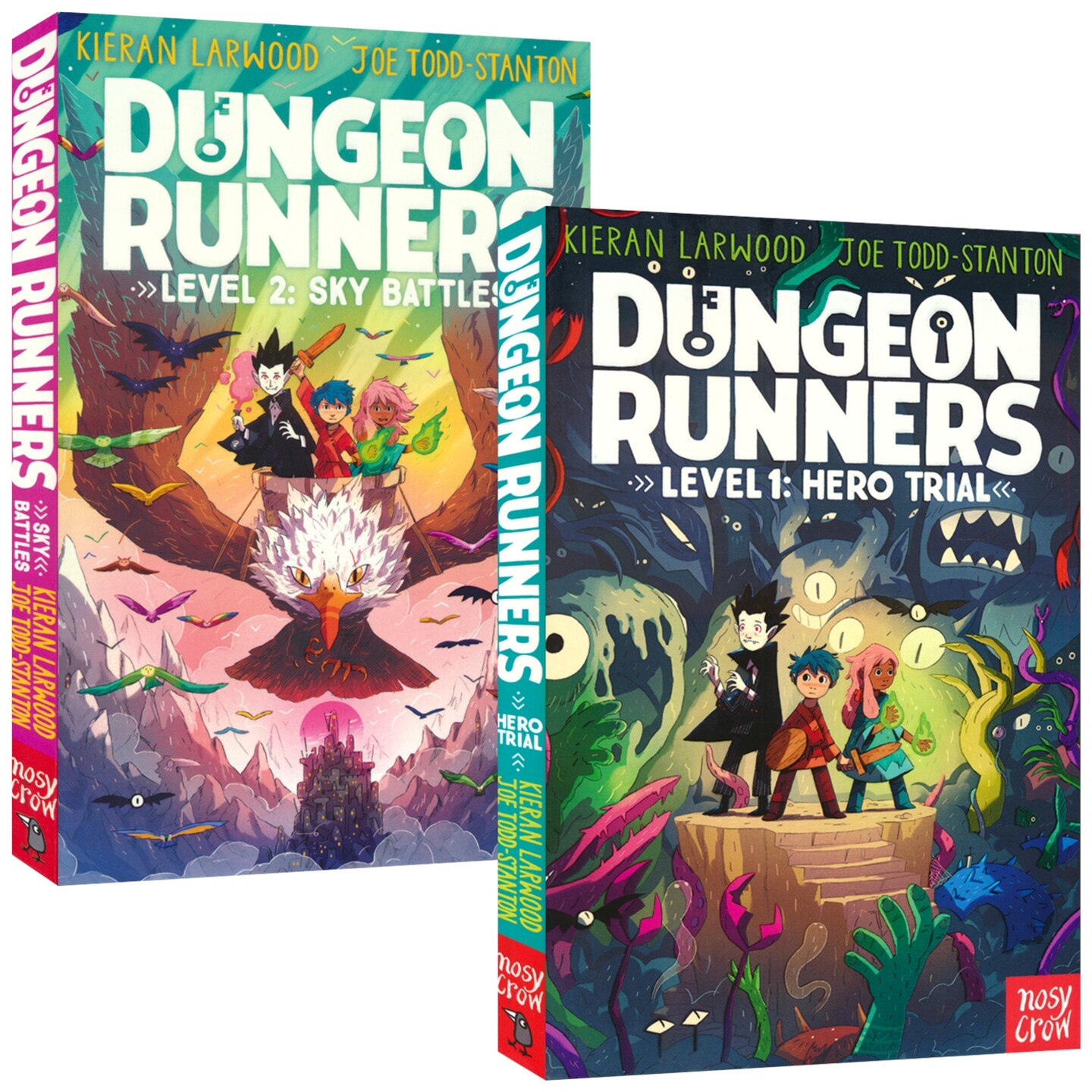 Dungeon Runners 奔跑者1-2 地牢跑者 儿童文学 奇幻冒险小说 章节书 蓝彼得奖作家水石奖作家 英文原版进口图书