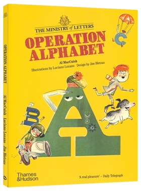 Operation Alphabet 字母行动 故事绘本 英语早教启蒙 亲子读物 英文原版进口儿童图书