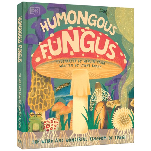 DK Humongous Fungus 巨型真菌 知识百科全书 科学启蒙 7-9岁 精装全彩插图 少儿科普 知识拓展 儿童课外读物 英文原版进口图书