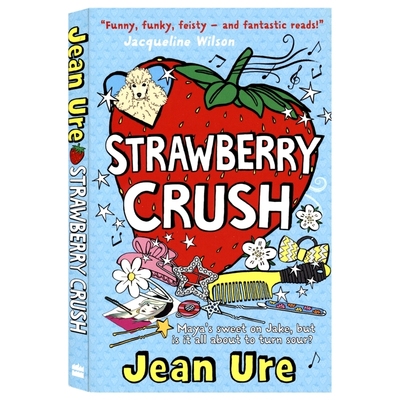 Strawberry Crush 草莓之恋 初恋友情成长 青少年小说 英语章节书 英文原版进口儿童图书