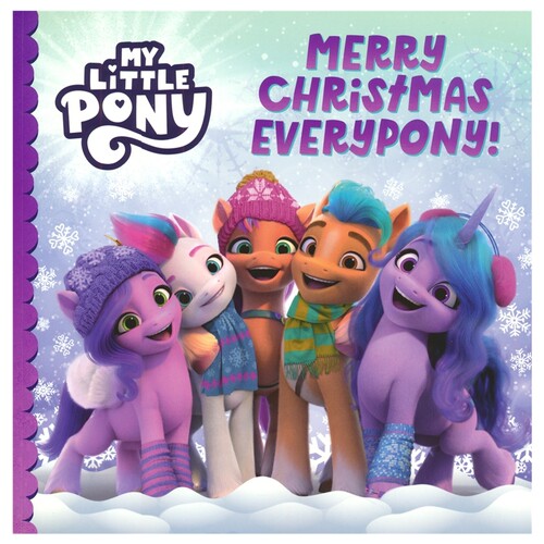My Little Pony - Merry Christmas Everypony! 小马宝莉圣诞故事绘本 友谊图画书 亲子读物 英文原版进口儿童图书