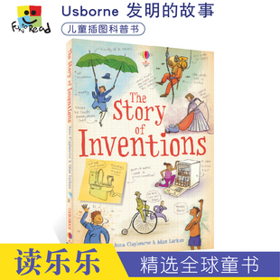 发明 儿童历史科普启蒙知识 Usborne Inventions 进口图书 创意漫画插图英语百科 Story The 故事 英文原版