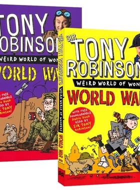 Sir Tony Robinson's Weird World of Wonders World War I II 托尼·罗宾逊爵士的奇异世界 一战 二战 历史章节书 课外 英文原版