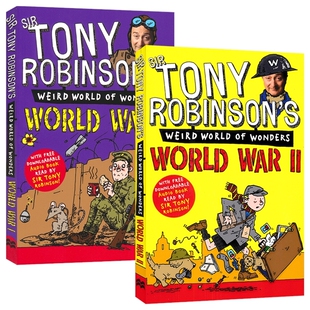 Sir Tony Robinson's Weird World of Wonders World War I II 托尼·罗宾逊爵士的奇异世界 一战 二战 历史章节书 课外 英文原版