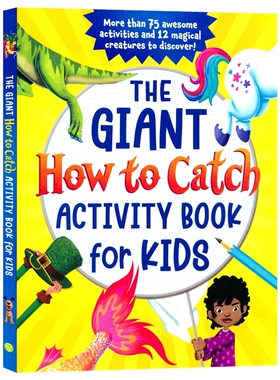 【自营】The Giant How to Catch Activity Book for Kids  如何抓住系列益智互动活动书 STEAM 纽约时报畅销书 英文原版进口图书