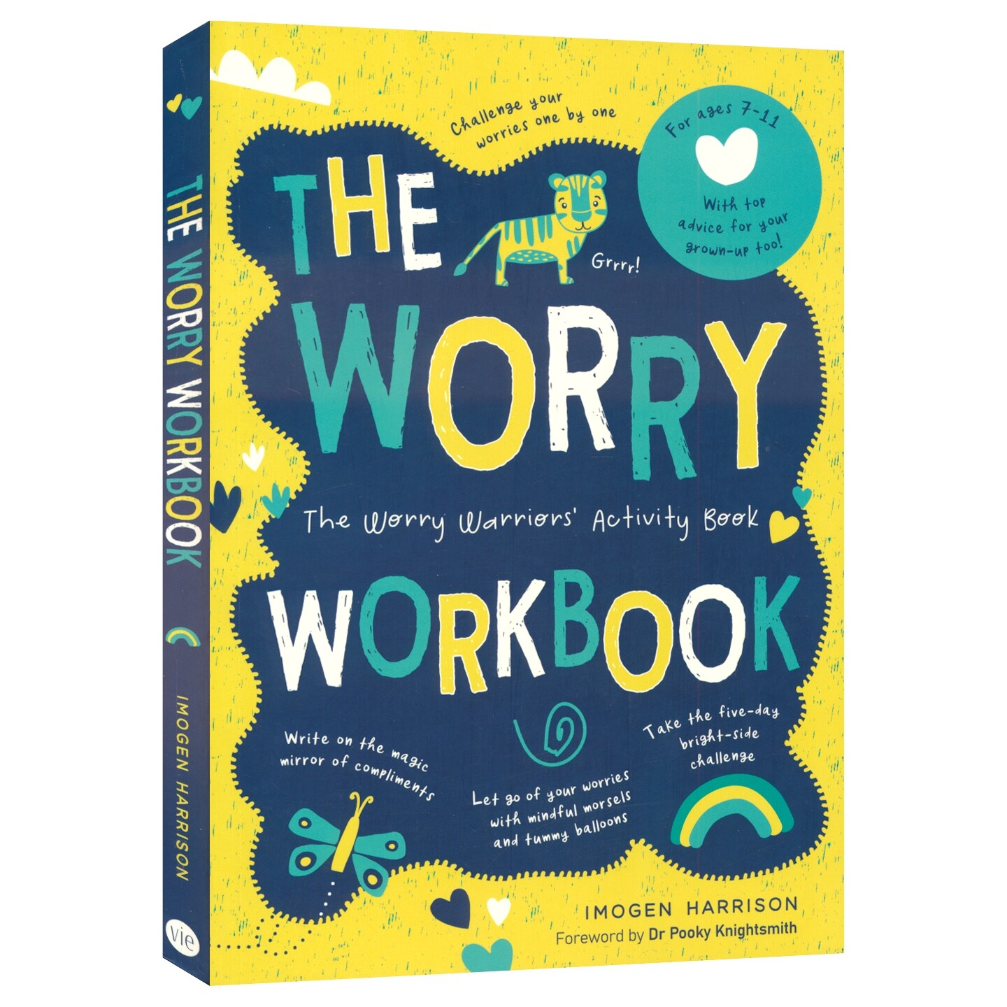 The Worry Workbook 焦虑工作手册 英文原版 儿童心理健康活动书 认知行为疗法 正念冥想 The Worry Warriors' Activity Book