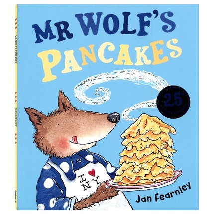 Mr Wolf's Pancakes 狼先生的煎饼 故事绘本 亲子读物 英语早教图画书 分享与合作 行为习惯养成 英文原版进口儿童图书