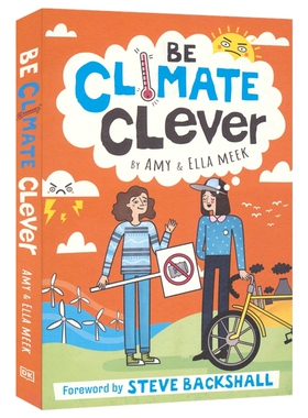 DK Be Climate Clever 聪明应对气候变化 气候知识英语自然科普 科学知识百科 课外读物 行动指南 英文原版进口图书