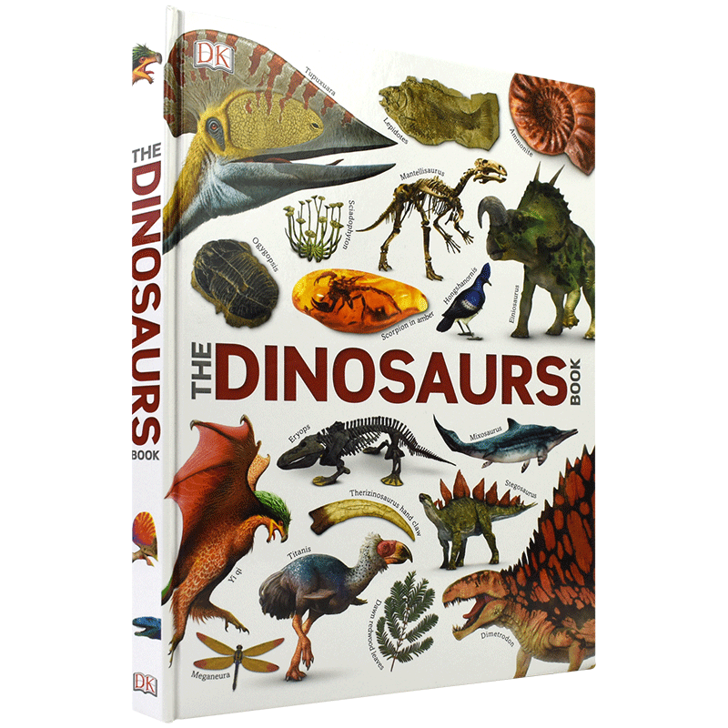 DK The Dinosaurs Book 精装恐龙科普图鉴大全 儿童英语百科全书 DK恐龙书 英文原版进口图书