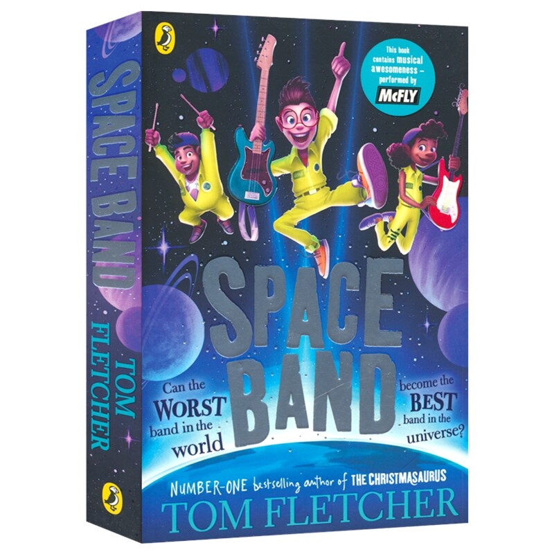 【自营】Space Band 太空乐队 头号书作家汤姆·弗莱彻的全新冒险之旅 章节小说 青少年英语课外读物 英文原版进口儿童图书