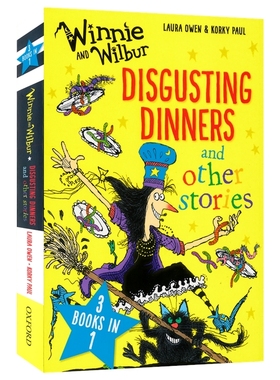 Winnie and Wilbur Disgusting Dinner & Other Stories 女巫温妮 恶心的晚餐 英国年度儿童图书奖 红房子奖 课外读物 英文原版