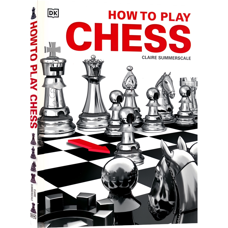 DK How to Play Chess 如何下国际象棋 初学者 国际象棋入门书籍 西洋棋教程 精装 科普百科 新手指南 英文原版进口图书